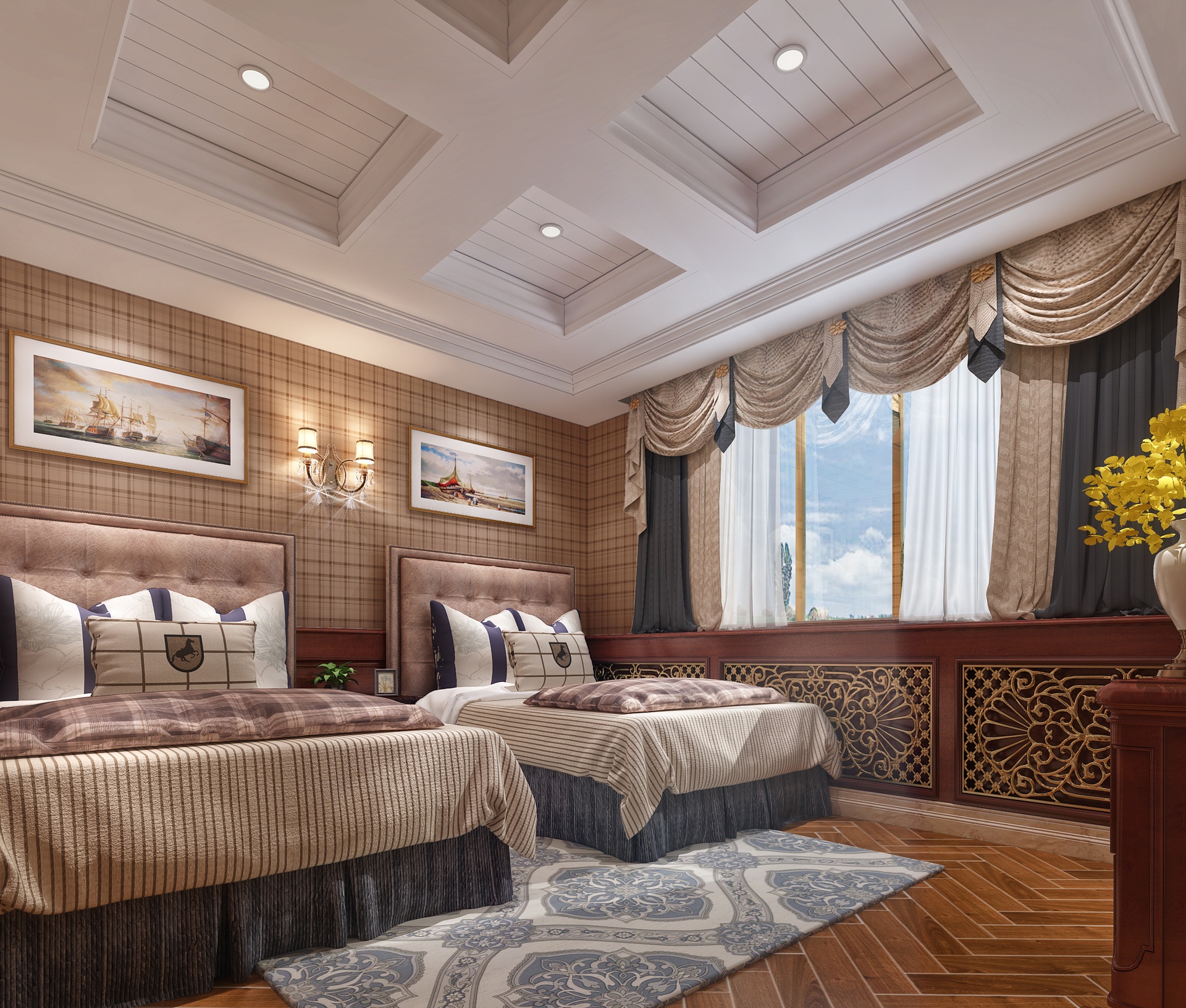 Media 1 for listing Classic European Kids' Bedroom | Luxury Estate Interior