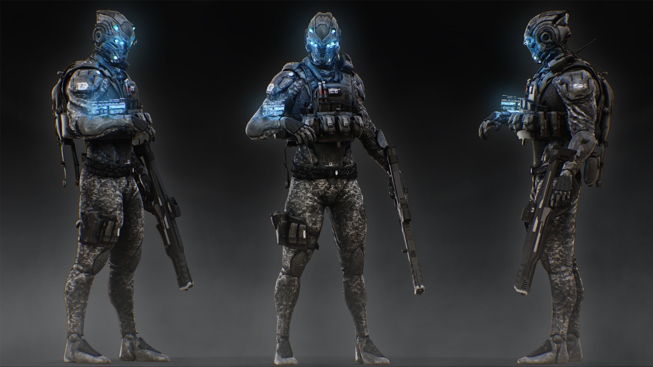 Sci Fi Soldier | Fab
