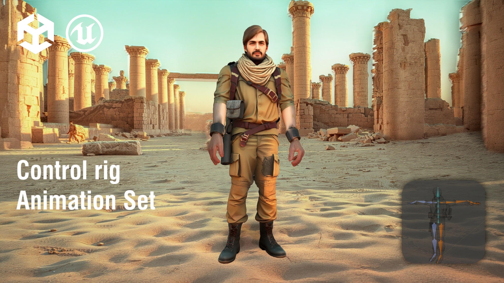 Seeker Explorer with Travel-Worn Attire | Fab