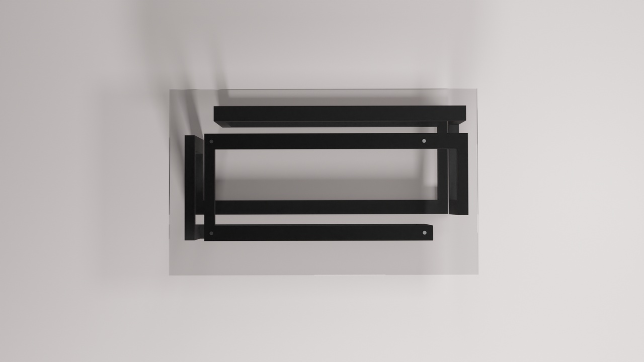 Media 1 for listing Loft glass metallic table 3D model