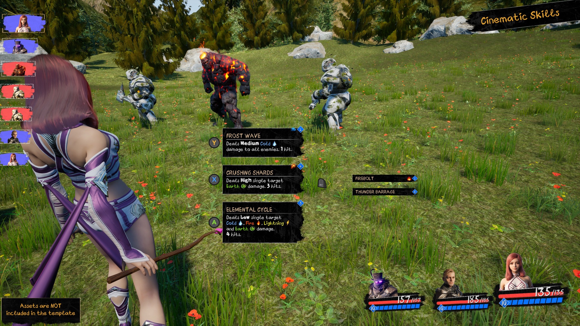 Media 1 for listing Reactive Turn-Based RPG Template