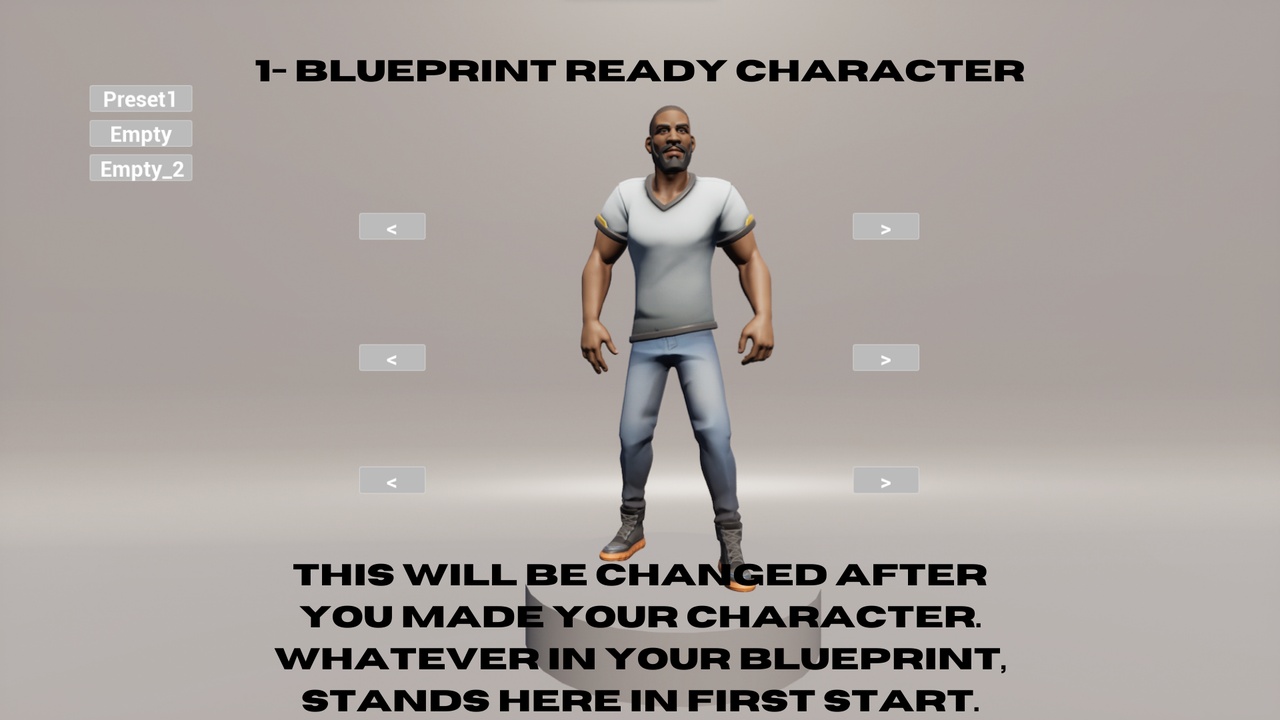 Media 1 for listing Replicated Modular Character Creation
