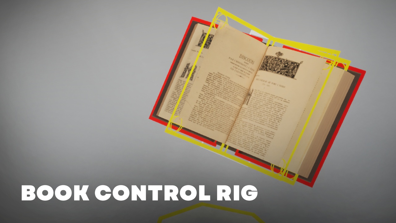 Media 1 for listing Book Control Rig