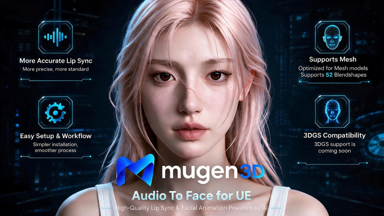 Media 1 for listing AudioToFace For UE