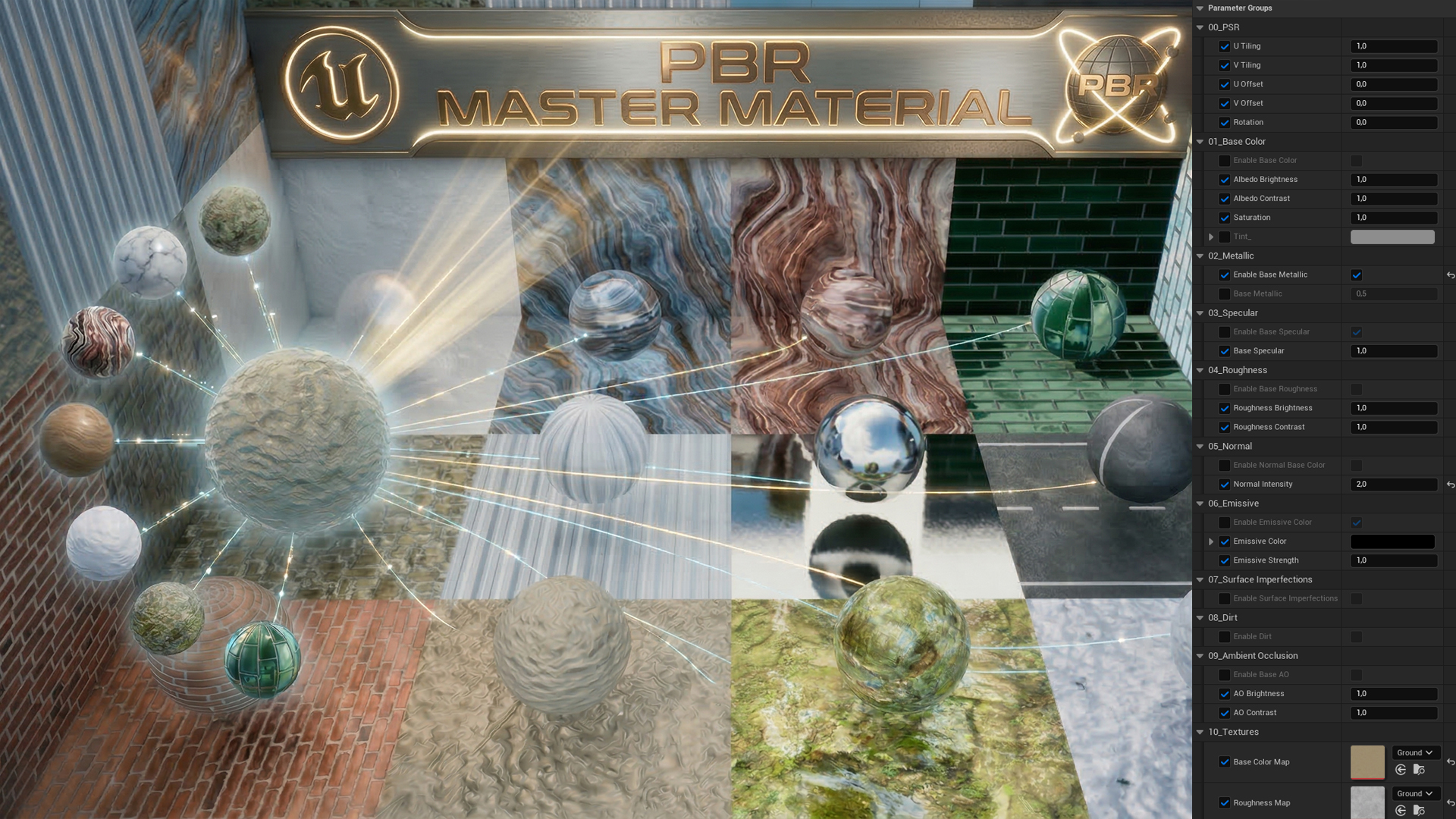 PBR Master Material | Fab