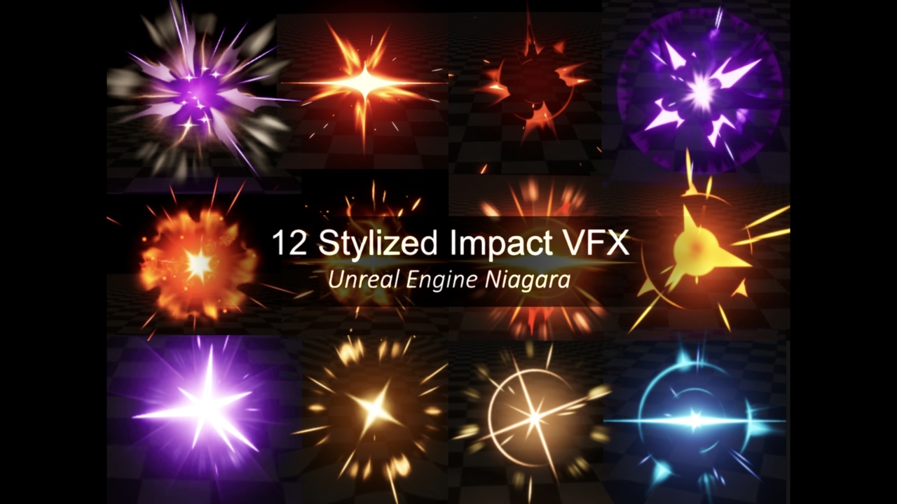 Stylized Impact FX Pack – Niagara VFX for Unreal Engine | Fab