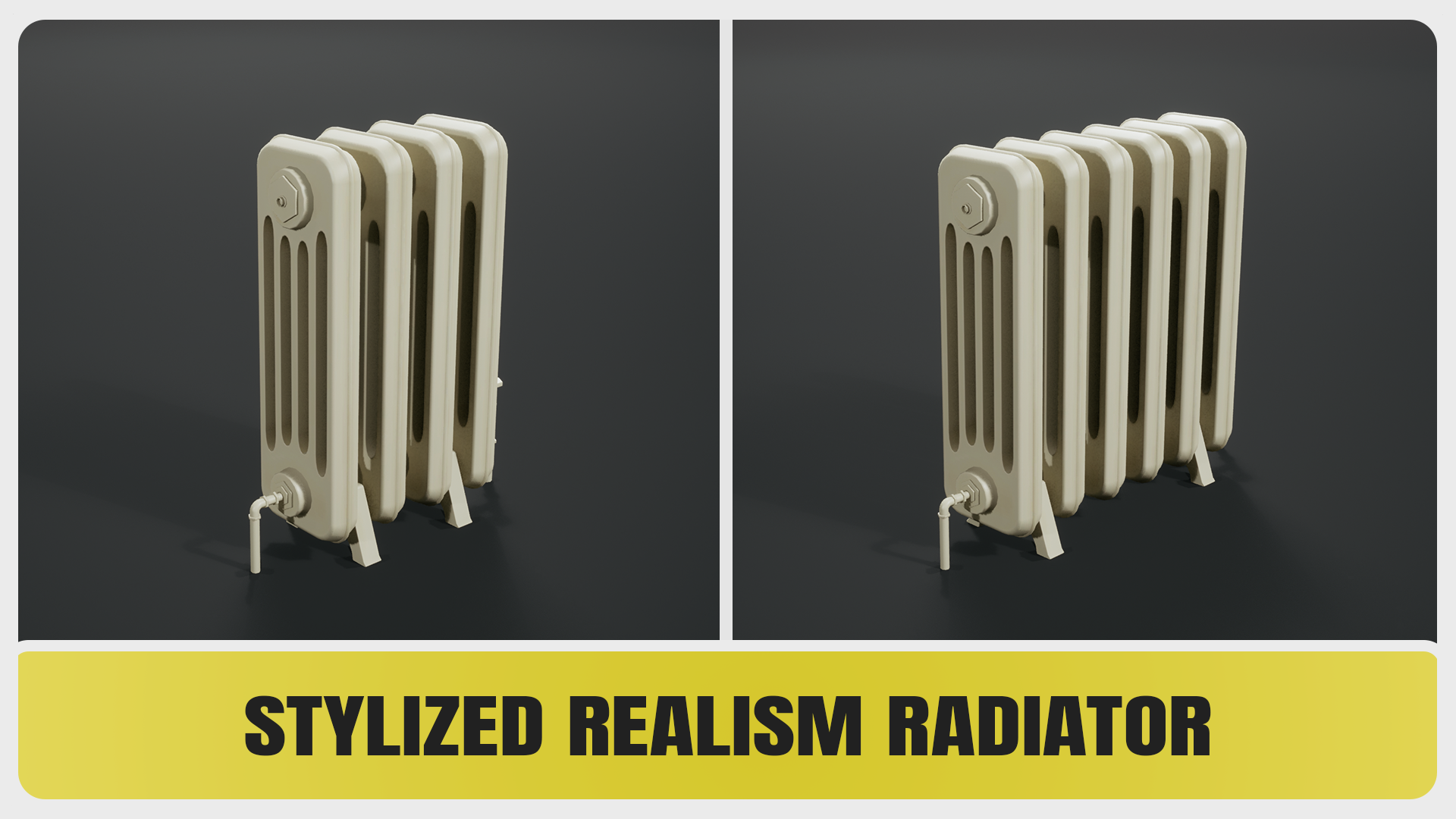 Mini Radiator Stylized Stylized Realism Radiator | Fab