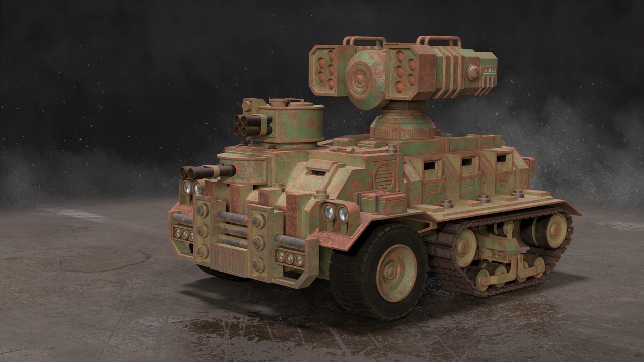 Media 1 for listing Half-track APC-1-Forest-Rusty