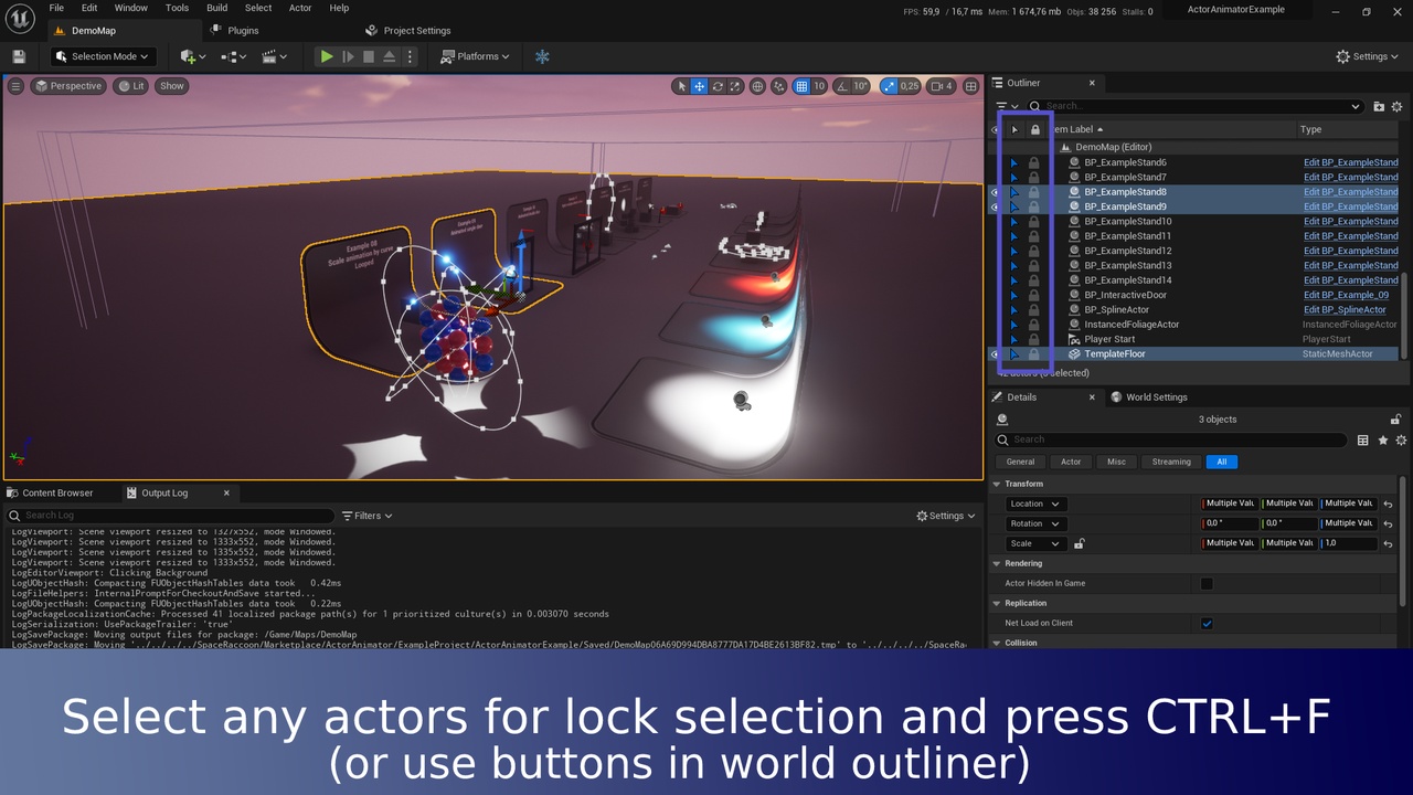 Media 1 for listing Freezer - lock selection in editor