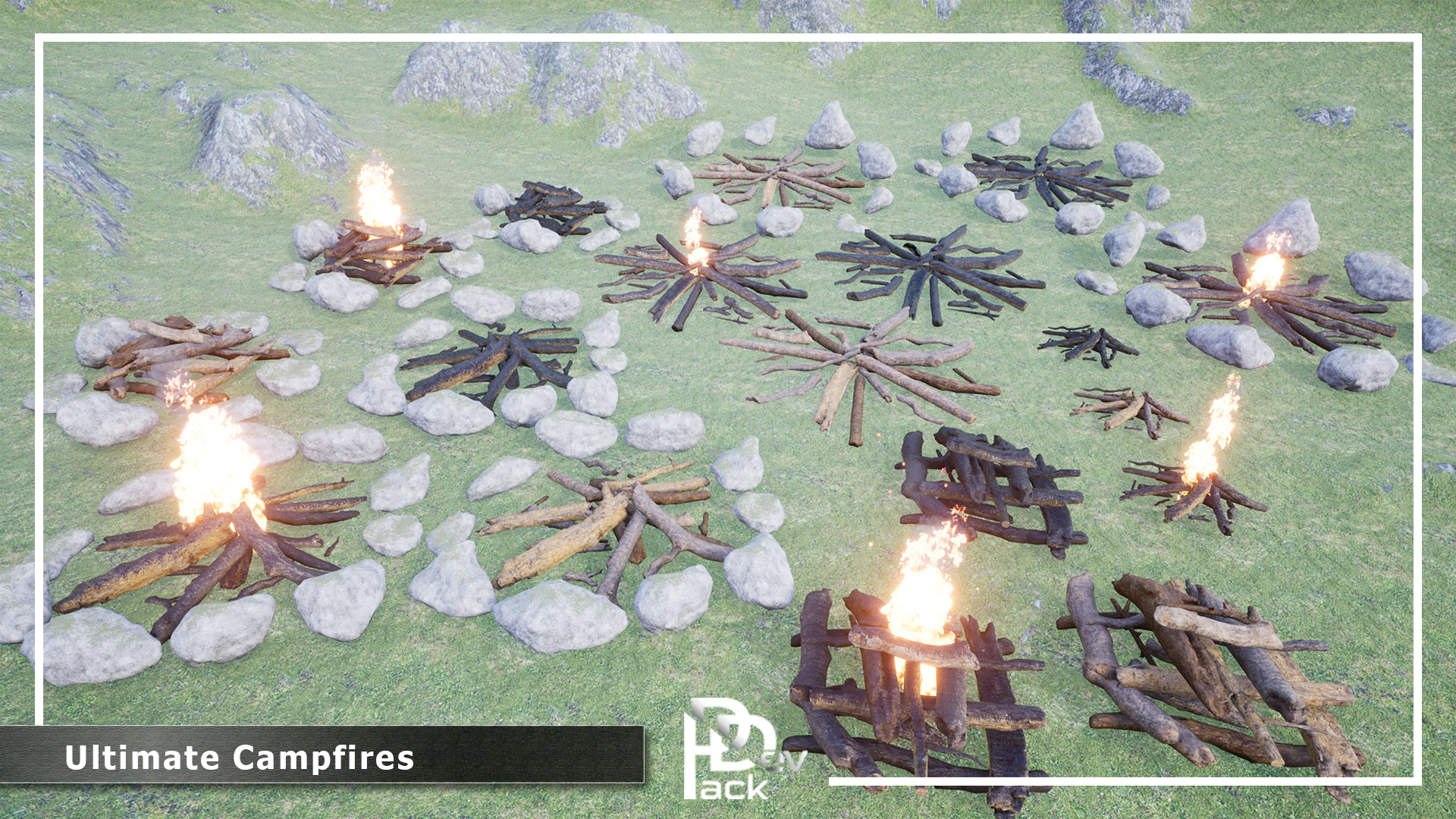 Ultimate Campfires Package / 42 Assets | Fab