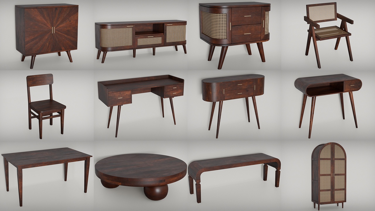 Retro Furniture Pack | Fab