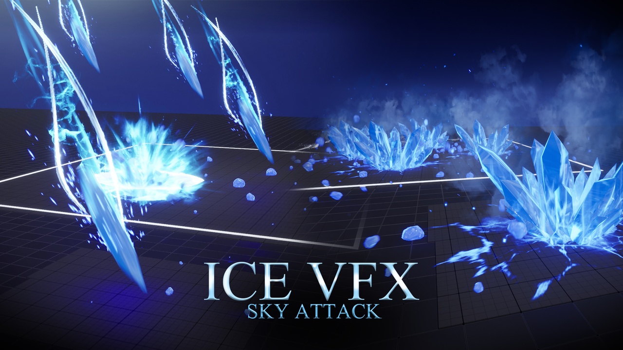 Media 1 for listing Sky Ice Attack VFX