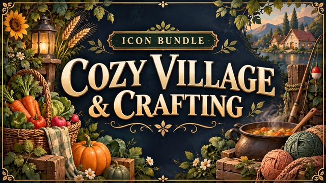 Cozy Village & Crafting — Cobalt Game Assets