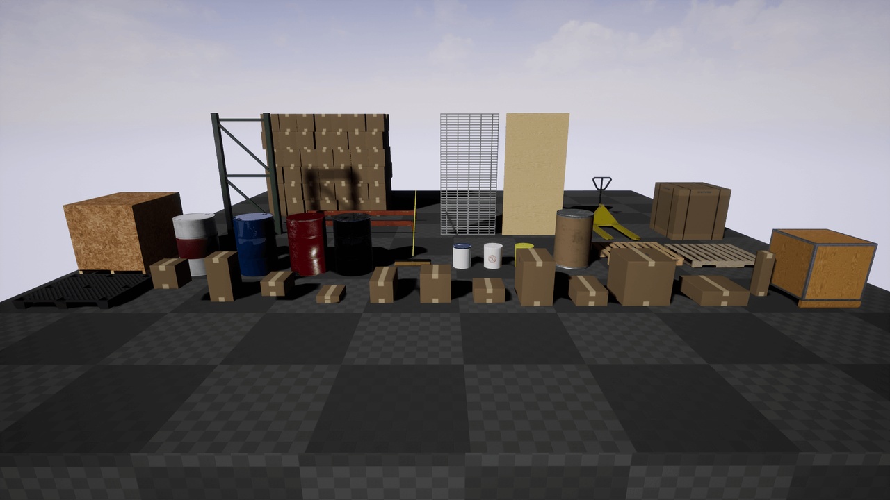 Media 1 for listing Warehouse Prop Pack