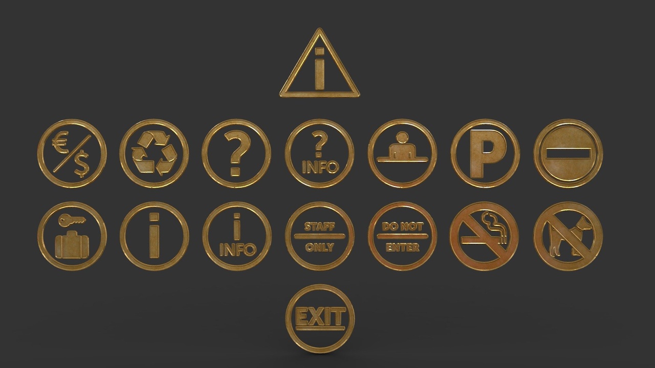 Media 1 for listing City Icons Pack - Caution