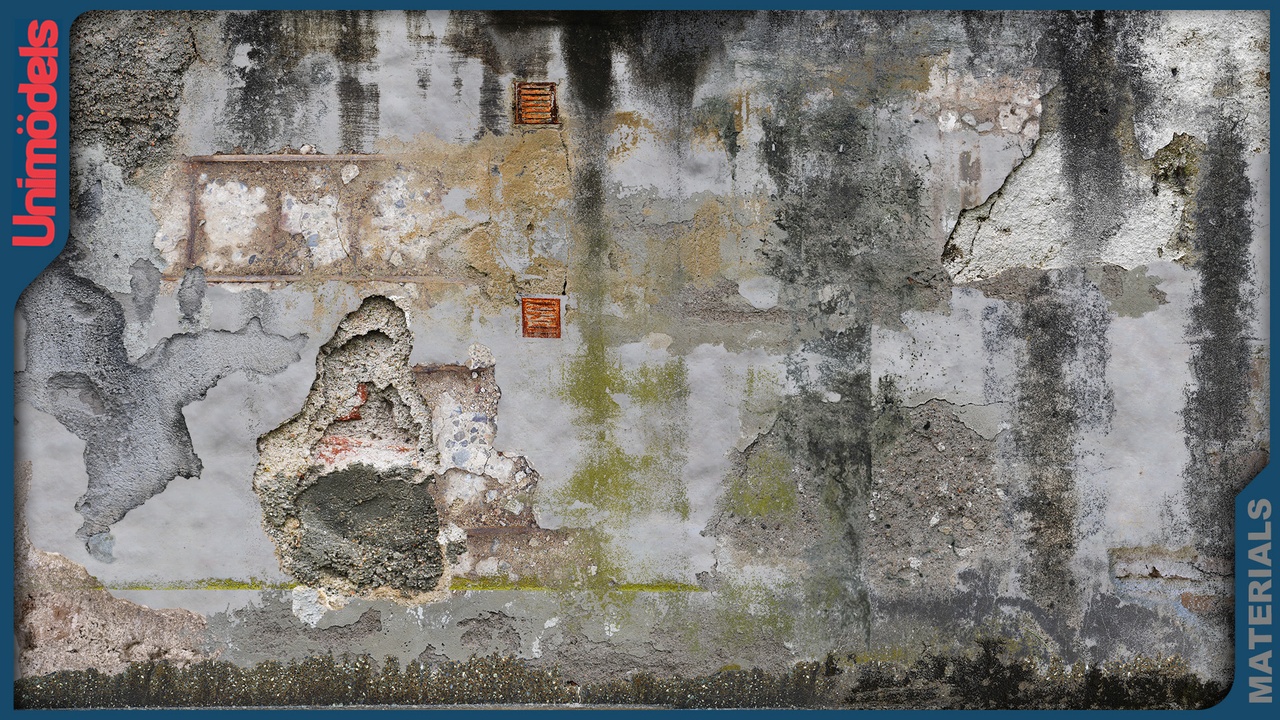 Media 1 for listing Bundle Master Decal Collection: 13 Volumes of Wall Surface Detail (UE 5.4+)