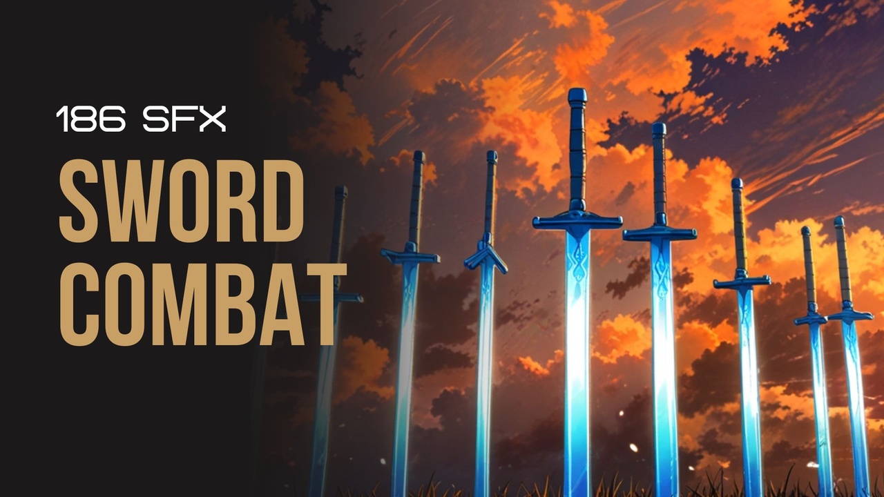 Media 1 for listing Medieval Sword Combat Sounds Pack - SFX