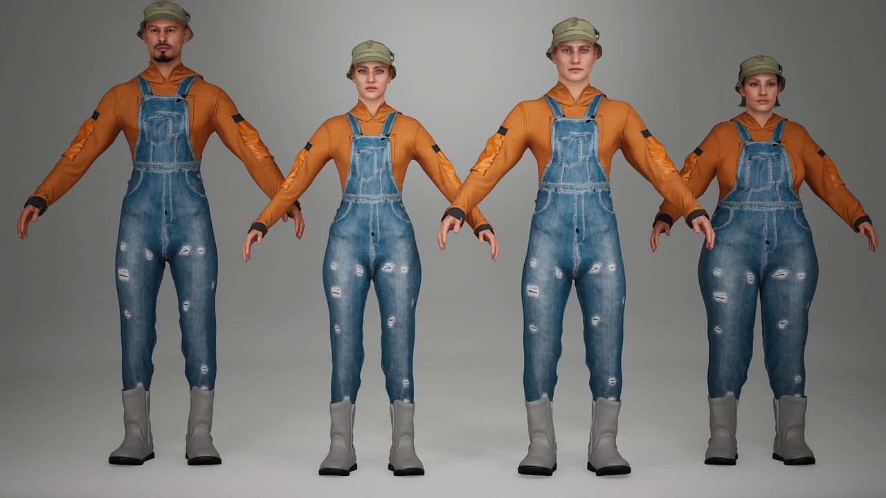 Media 1 for listing Streetwear Parametric Outfit 06
