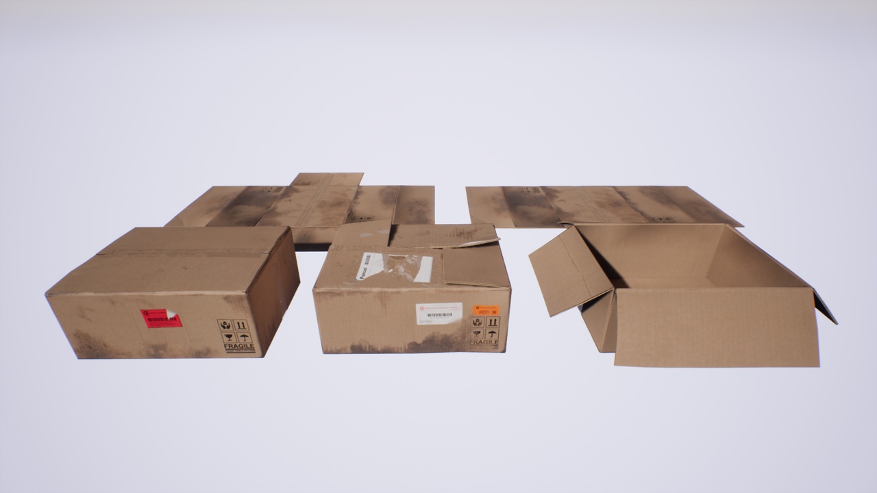 Media 1 for listing High Quality Cardboard Box mini set