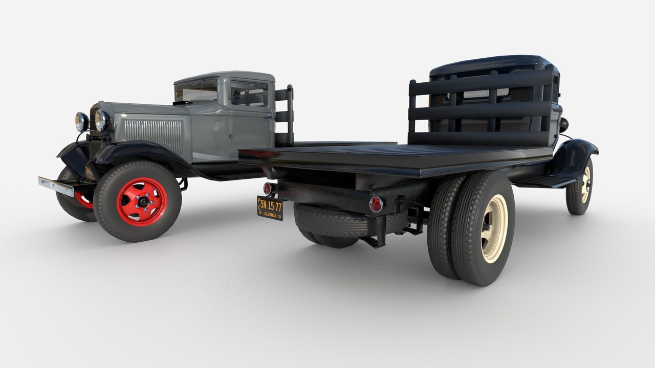 Media 1 for listing 1933 a Platform truck