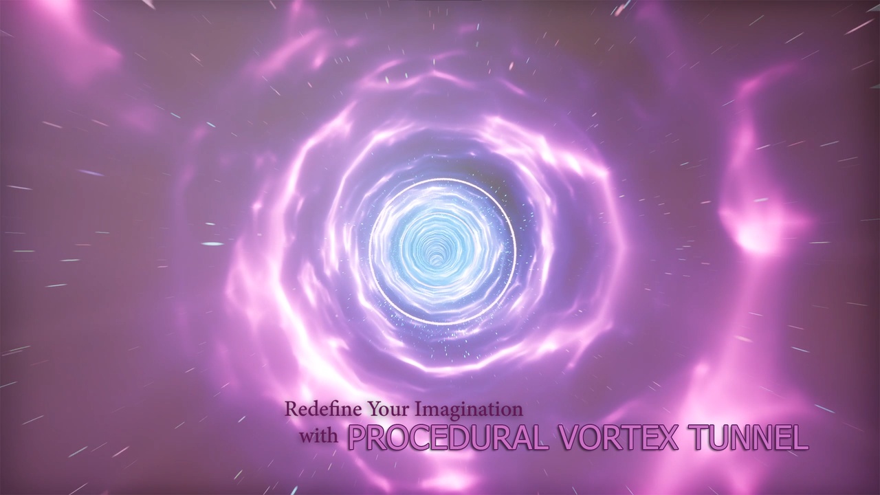 Media 1 for listing Procedural Vortex Tunnel
