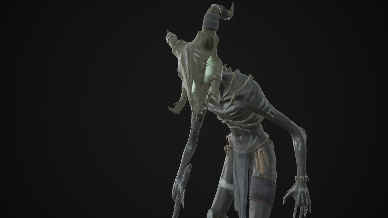 Media 1 for listing Realistic Modular Dead Shaman Creature