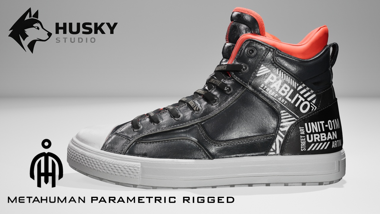 Media 1 for listing Sneakers - 66 - Metahuman - MHPKG outfit - Rigged