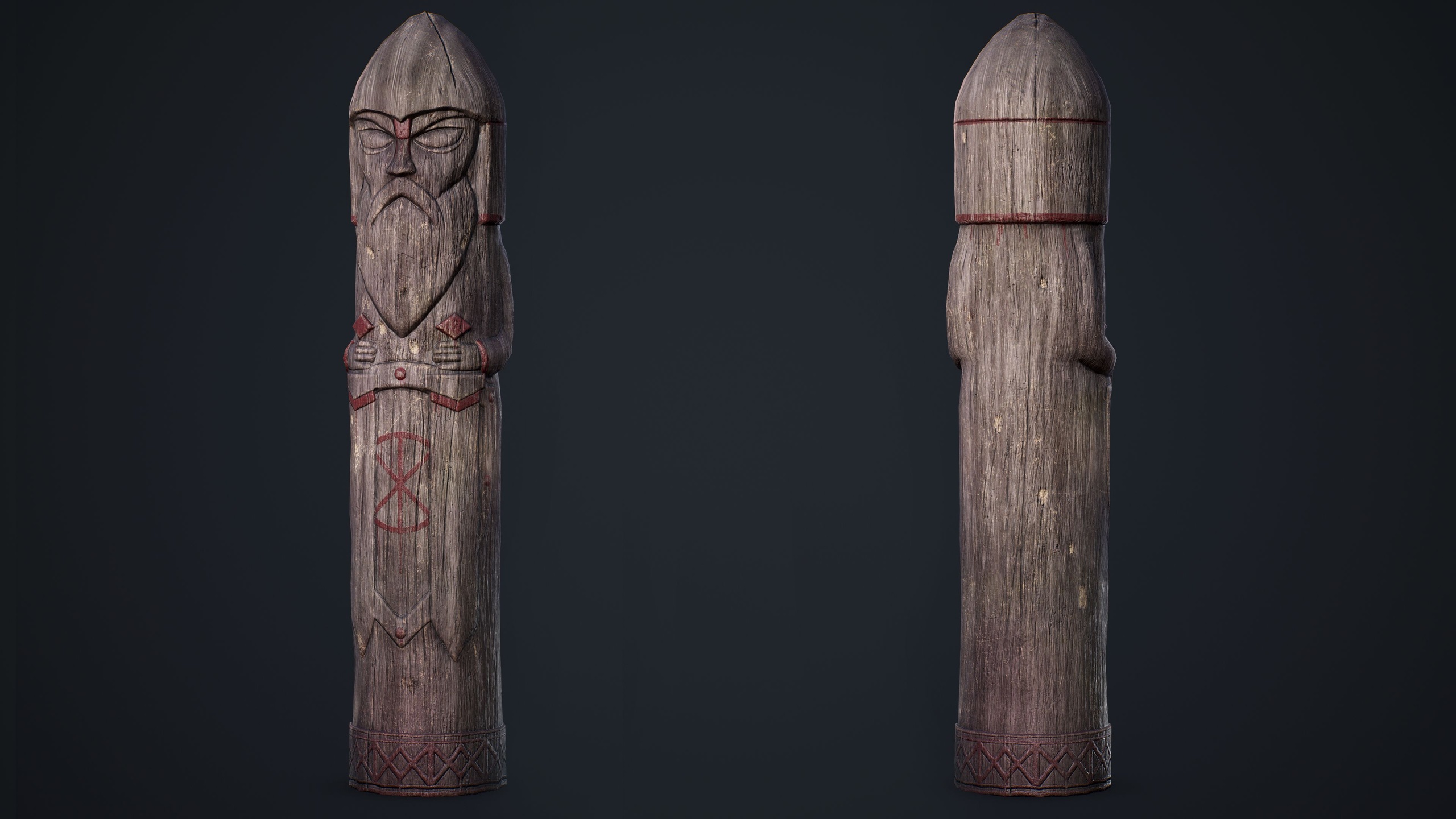 Media 1 for listing Wooden Totem 2