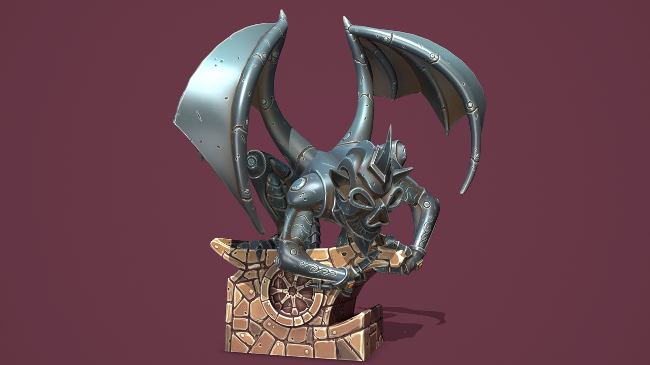 Media 1 for listing Statue Gargoyle 2