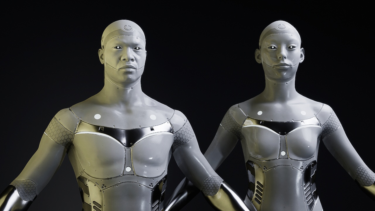 Humanoid Skin Humanoid Robot Skin Metahuman-compatible | Fab