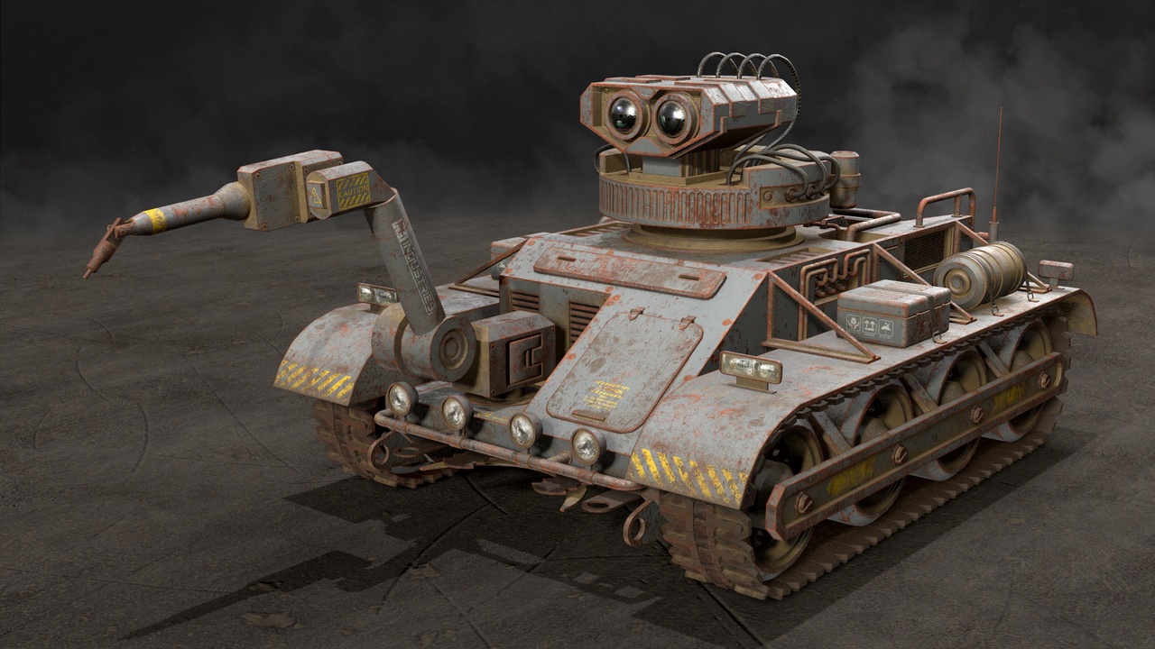 Media 1 for listing Robot Concept-3-Urban-Rusty