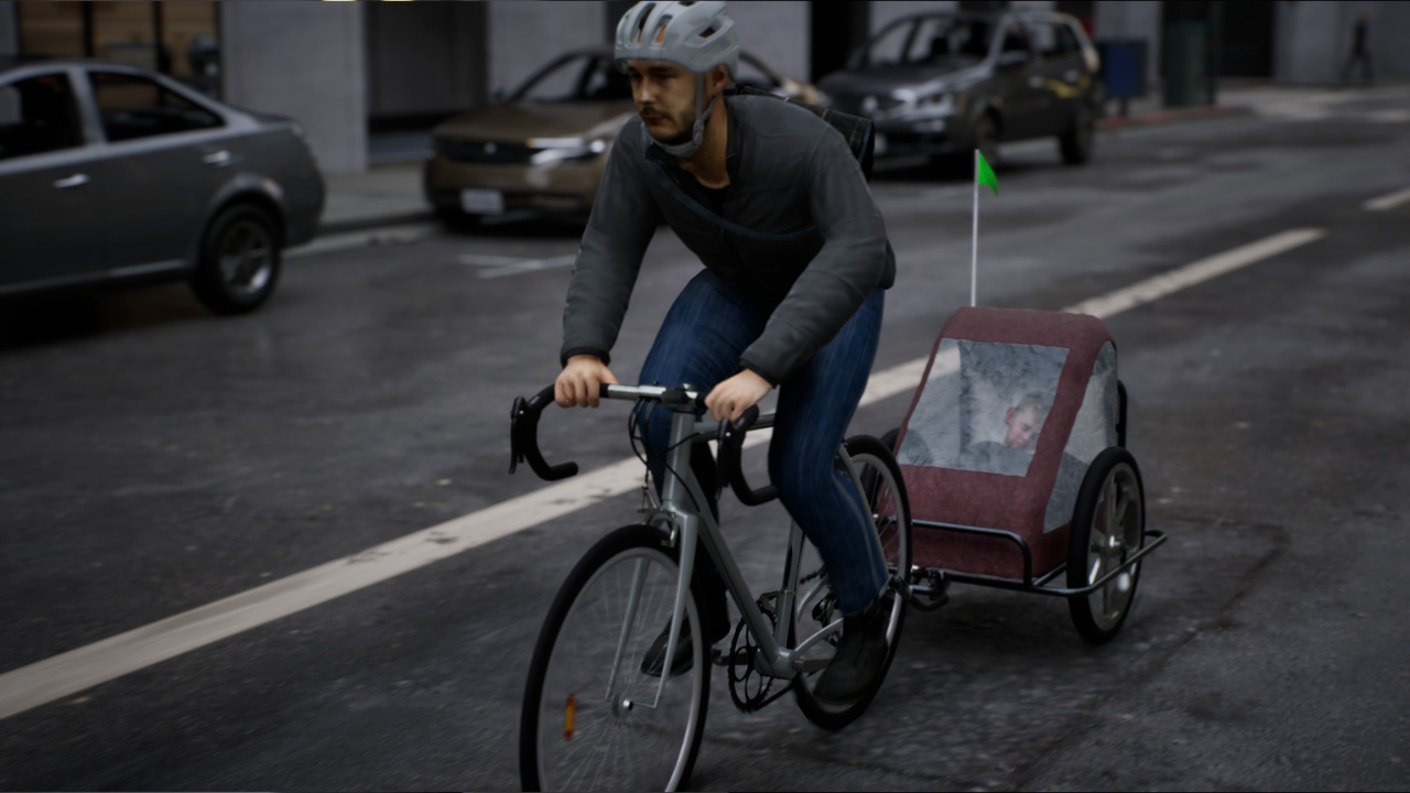 Media 1 for listing Cyclist Animated 3
