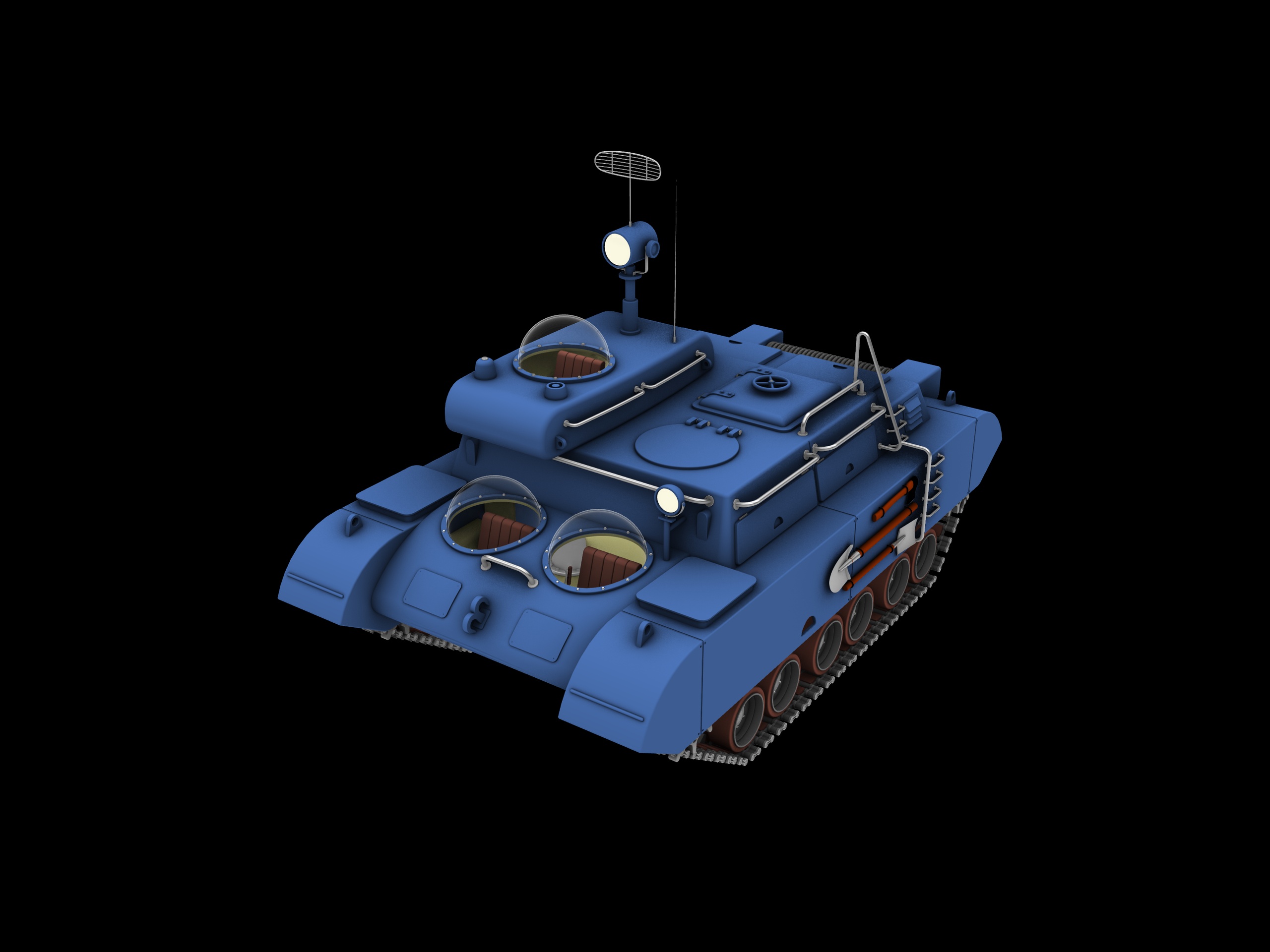 Media 1 for listing Tintin Moon Mobile Mk. II