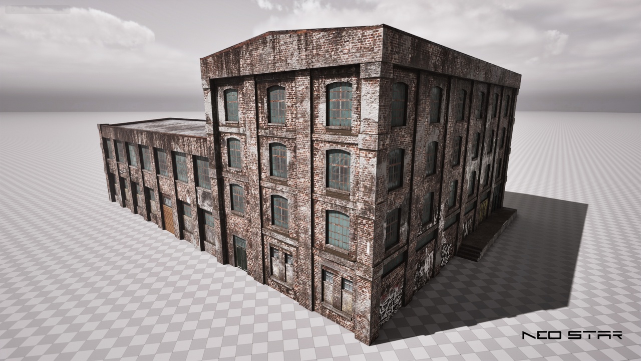 Media 1 for listing Abandoned Brick Warehouse