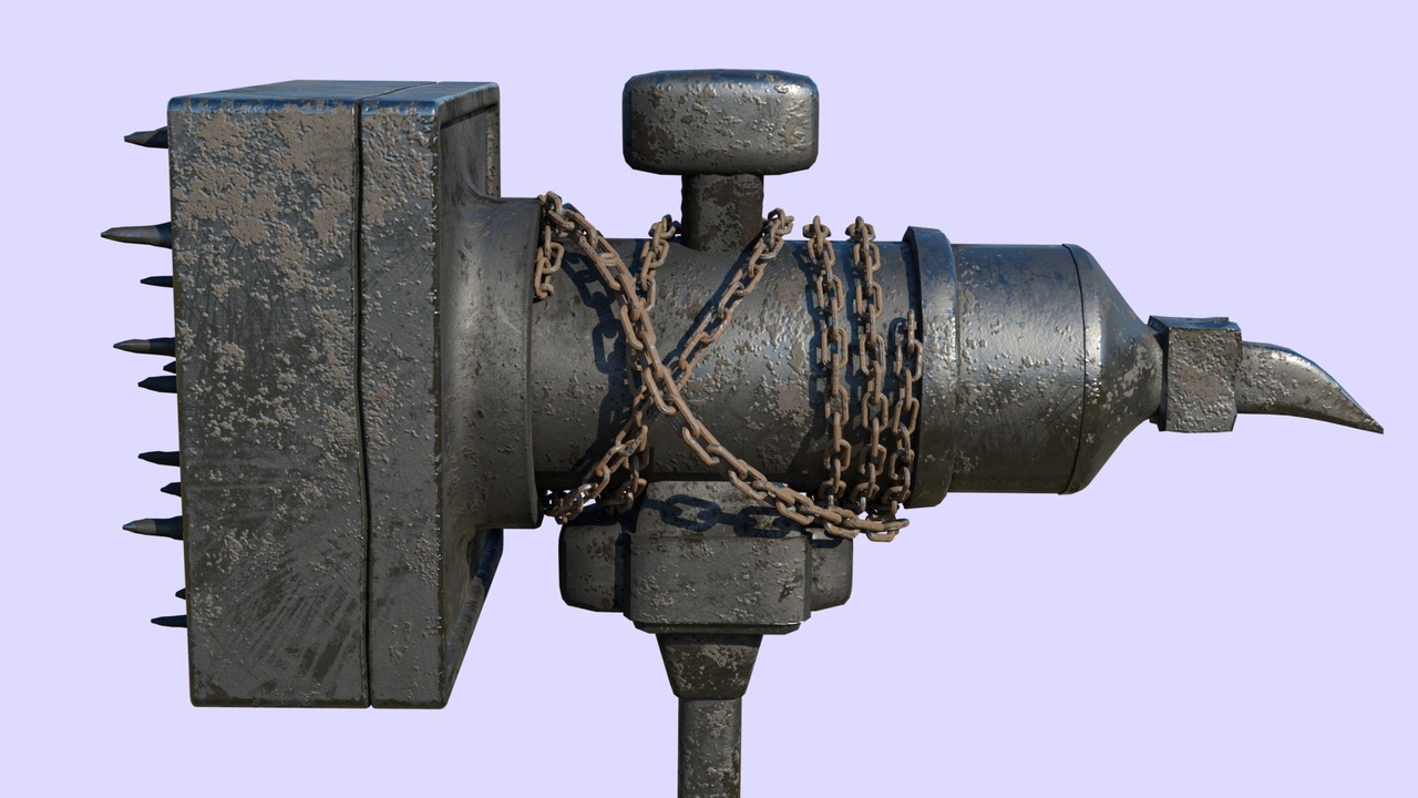 Media 1 for listing Resident Evil Hammer Collectio Blood and Normal All PBR Textures