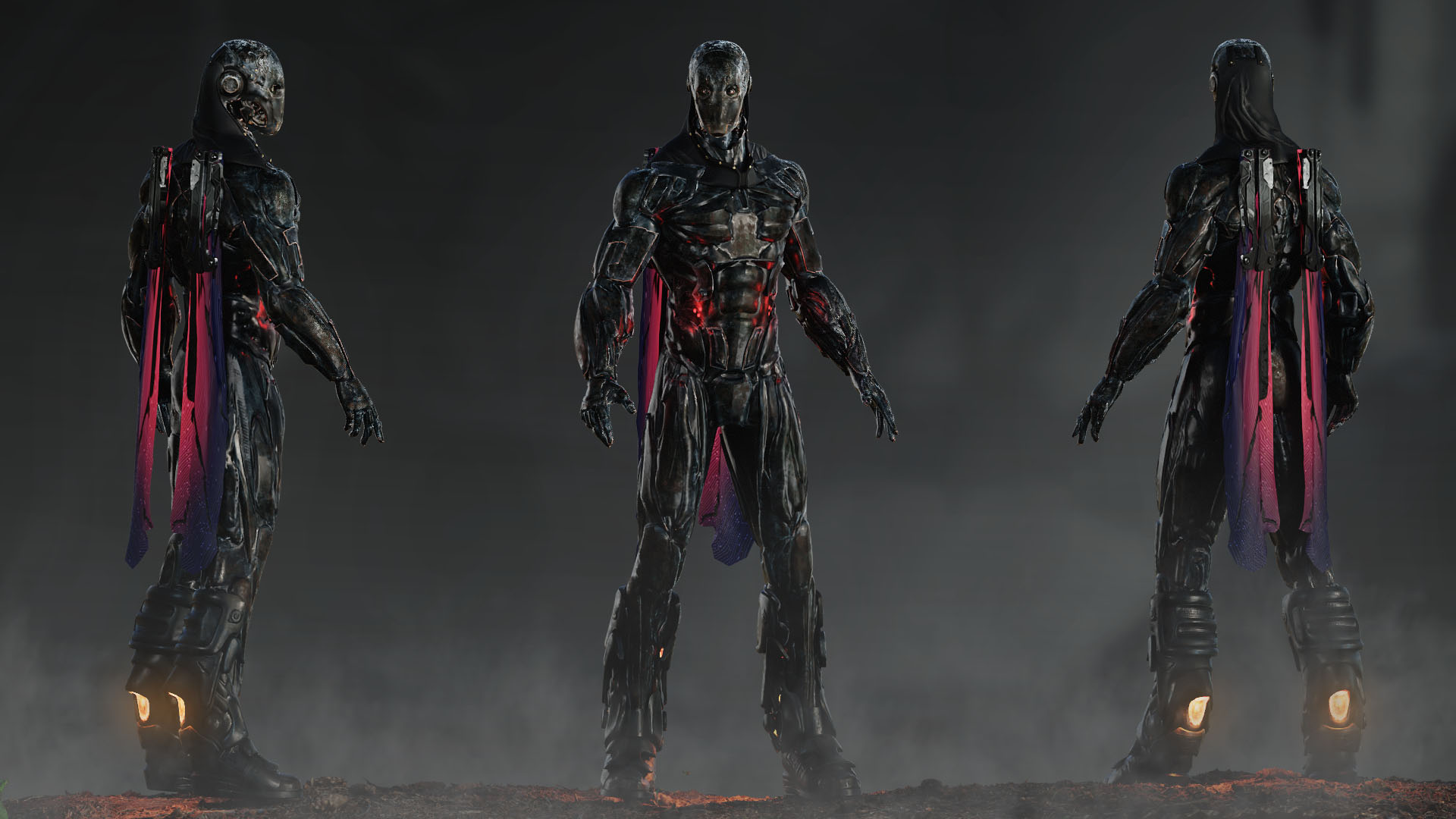 Sci Fi Airborne Cyborg | Fab