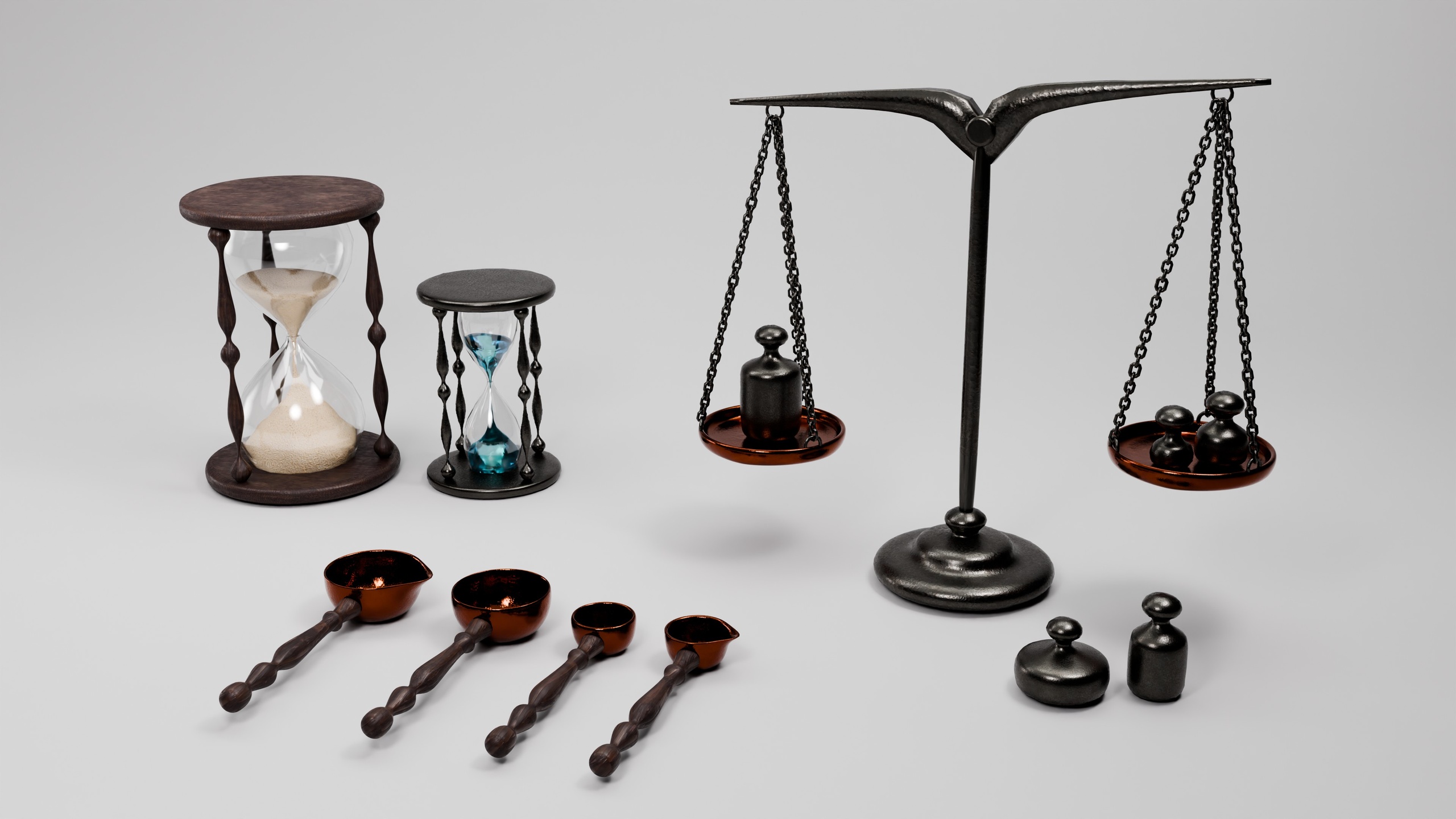 Media 1 for listing Stylized Alchemist Measurement and Time Kit