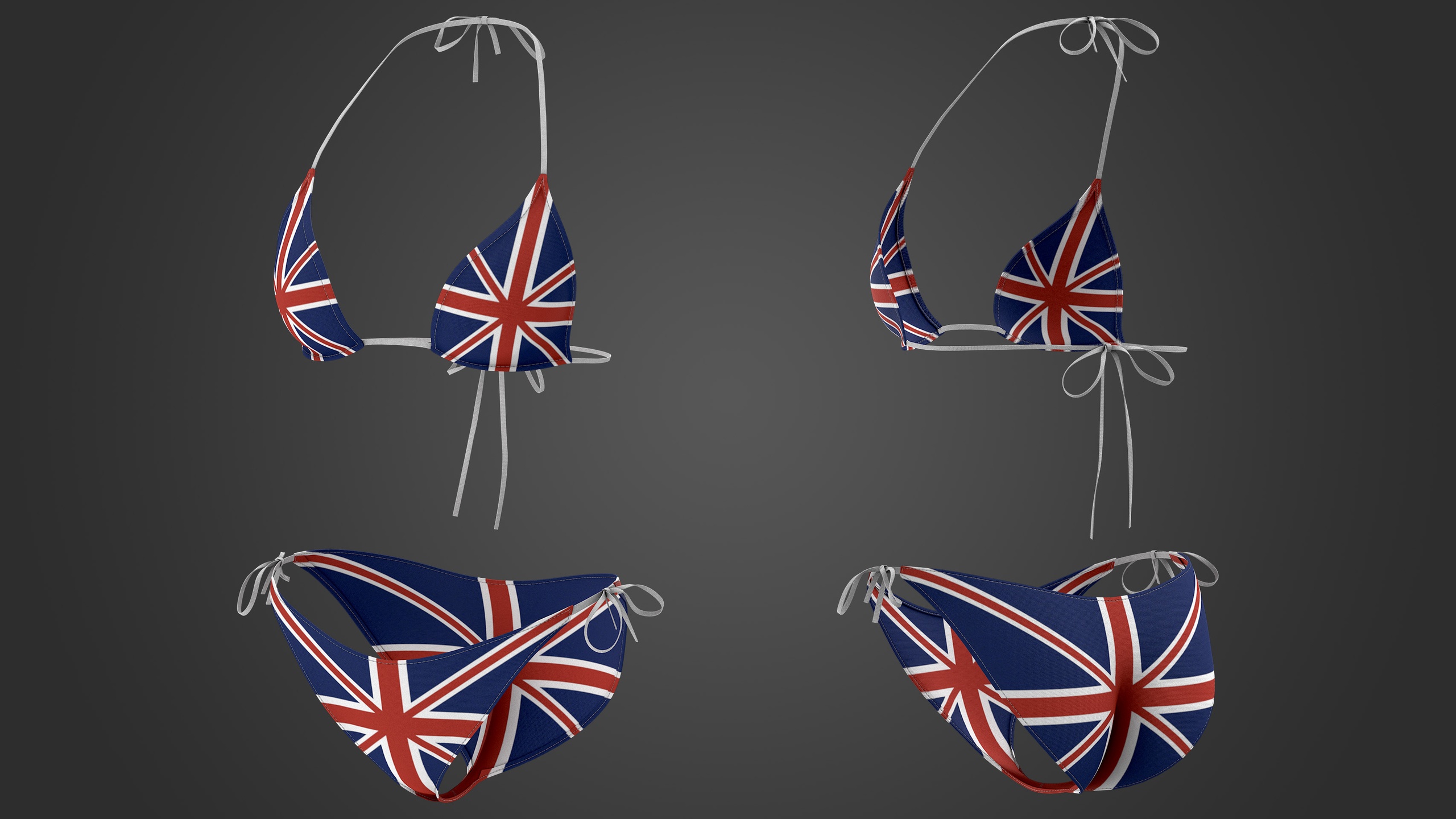 Media 1 for listing Bikini 02 For Metahuman
