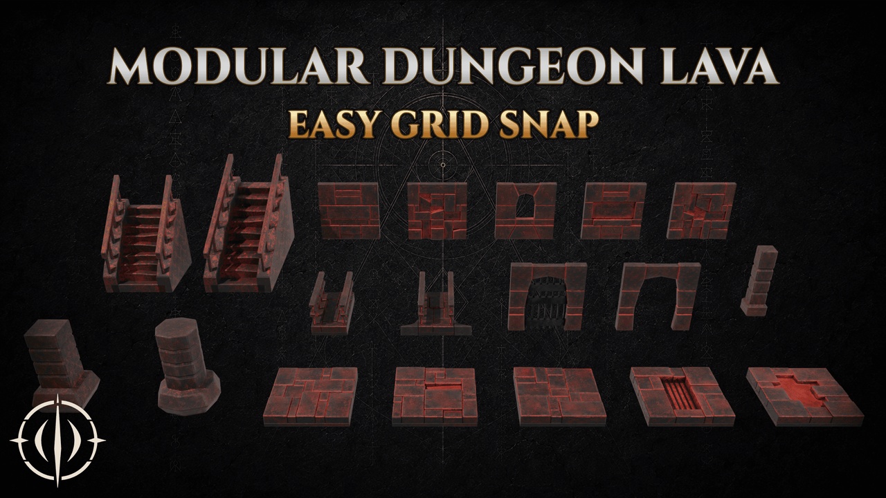 Media 1 for listing Modular Dungeon Lava