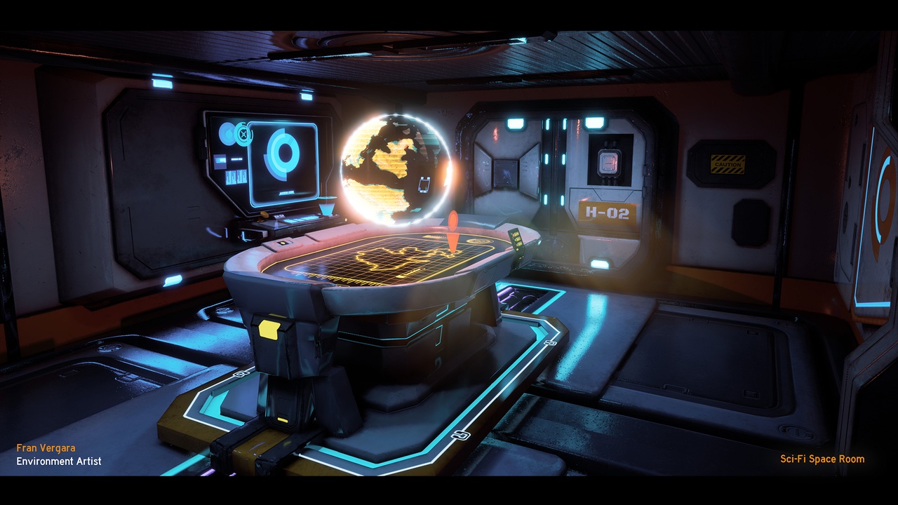 Media 1 for listing Sci Fi Space Environment Room