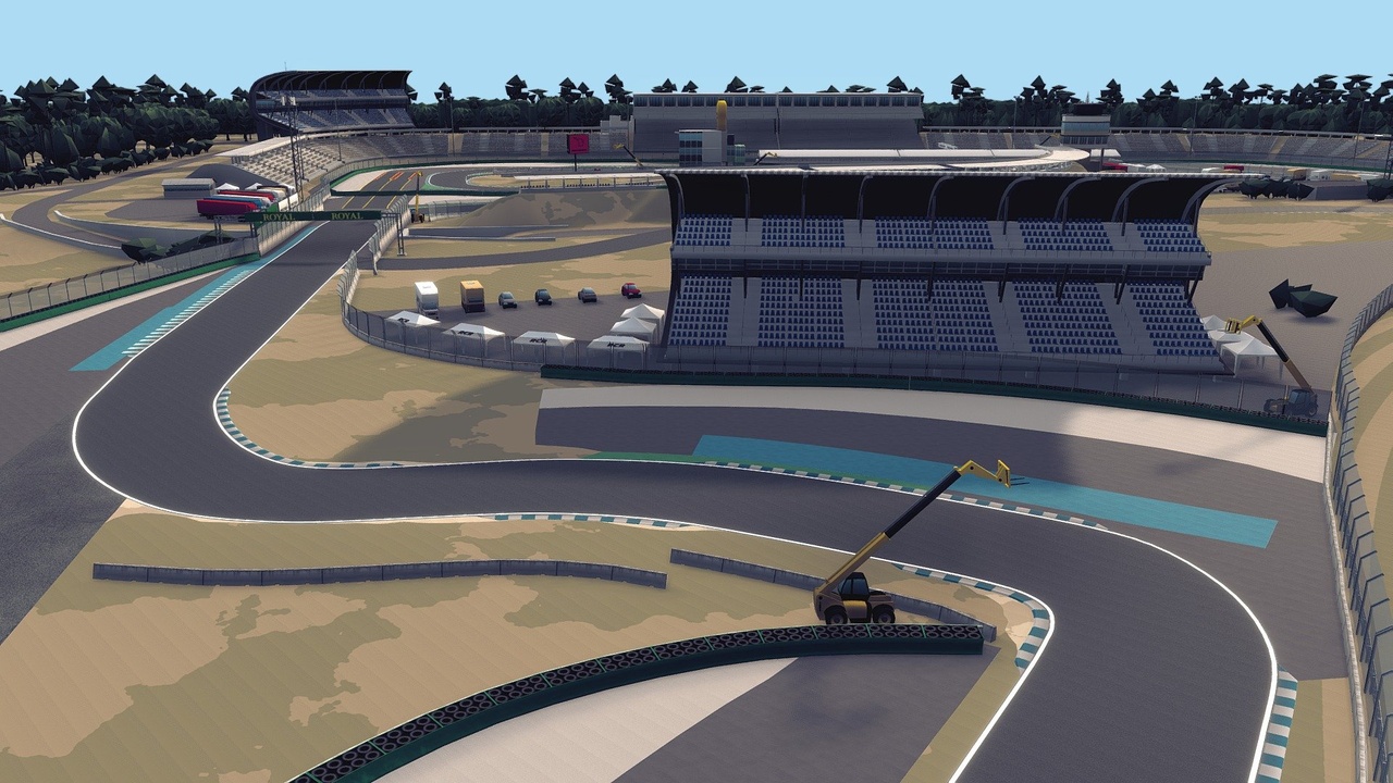 Media 1 for listing Cartoon Race Track Hockenheim