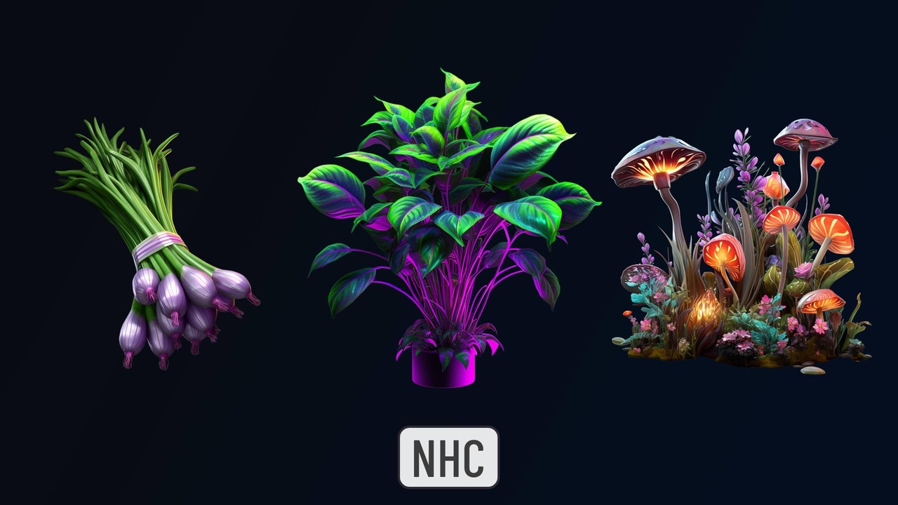 Media 1 for listing NHC - Fluorescent Icons Pack 2