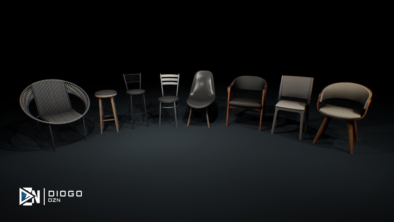 Media 1 for listing Modern Chairs Bundle