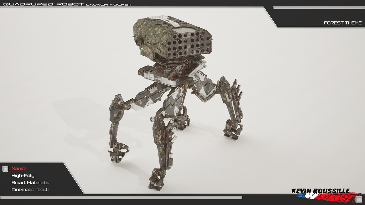 Media 1 for listing Rocket Launcher Robot