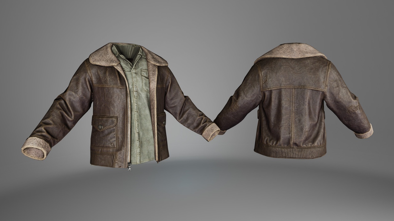 Media 1 for listing Jacket with shirt – MetaHuman Outfit | UE5