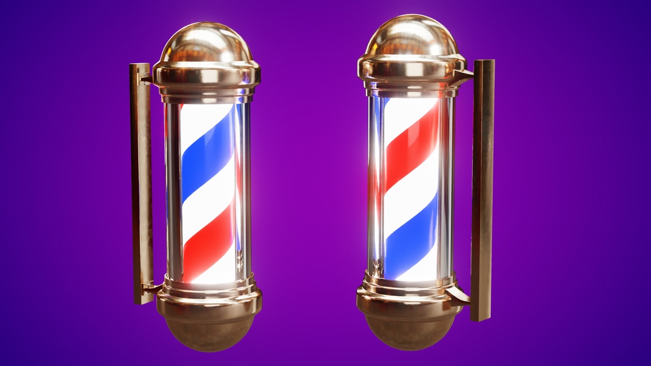 Media 1 for listing Realistic Barber Pole