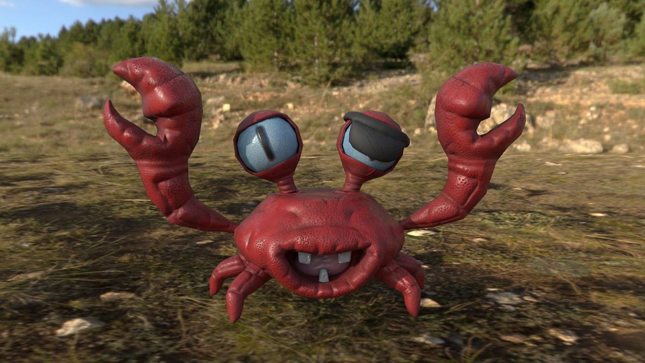 Media 1 for listing Crab - The Craboo - Low Poly Game Ready