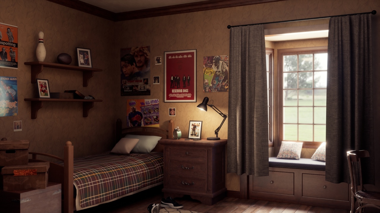 Media 1 for listing 90s Teenager Bedroom - Unreal Engine 5