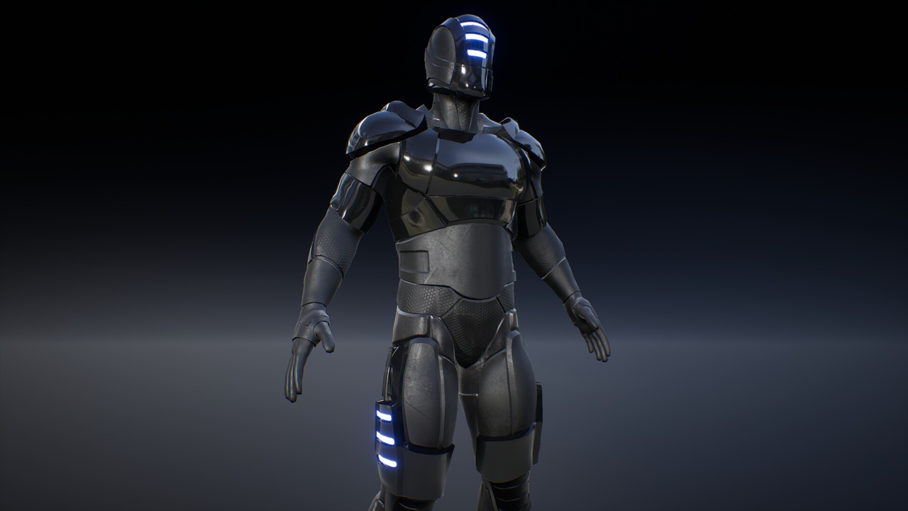 Media 1 for listing Sci-Fi Soldier 02