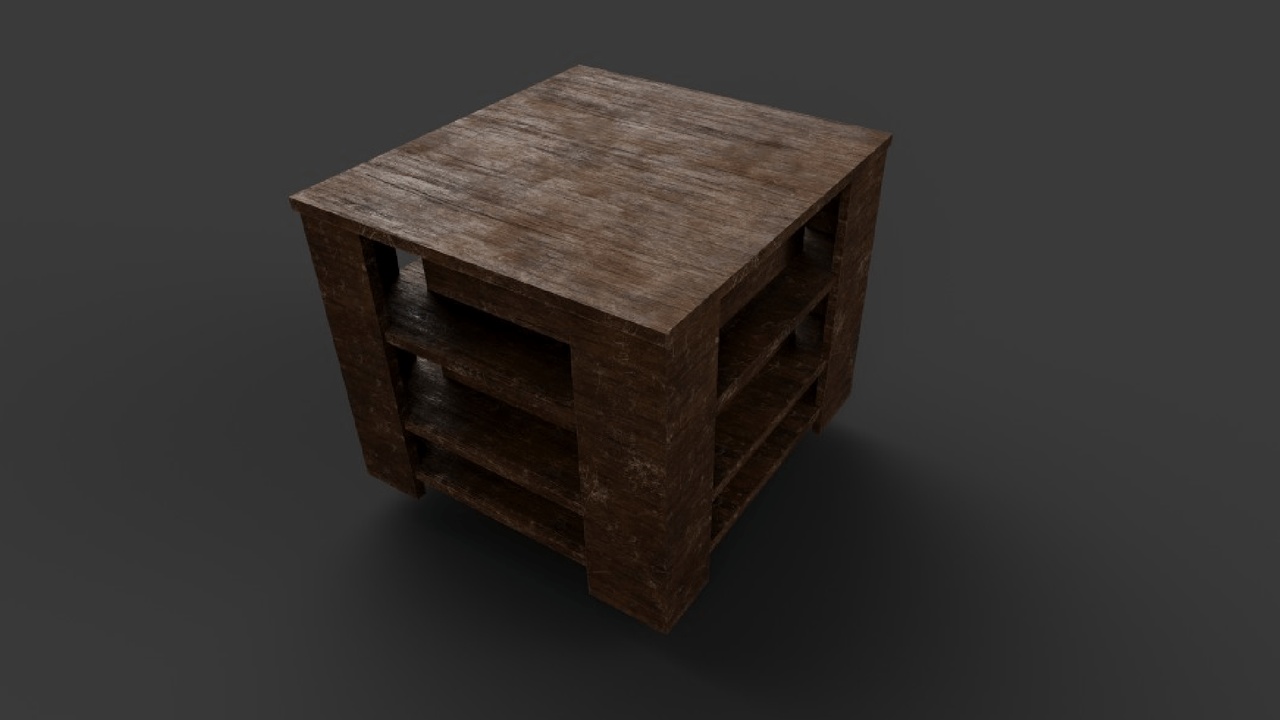 Media 1 for listing 3D – Prop – Shelf 02